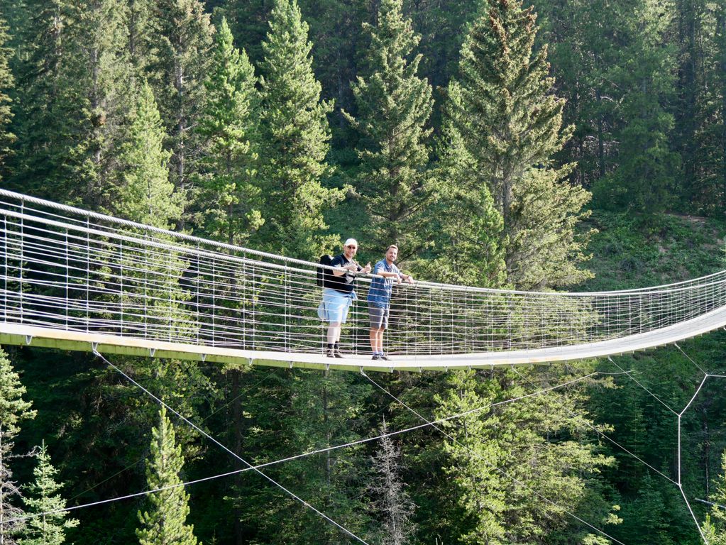 Blackshale Creek Suspension bridge